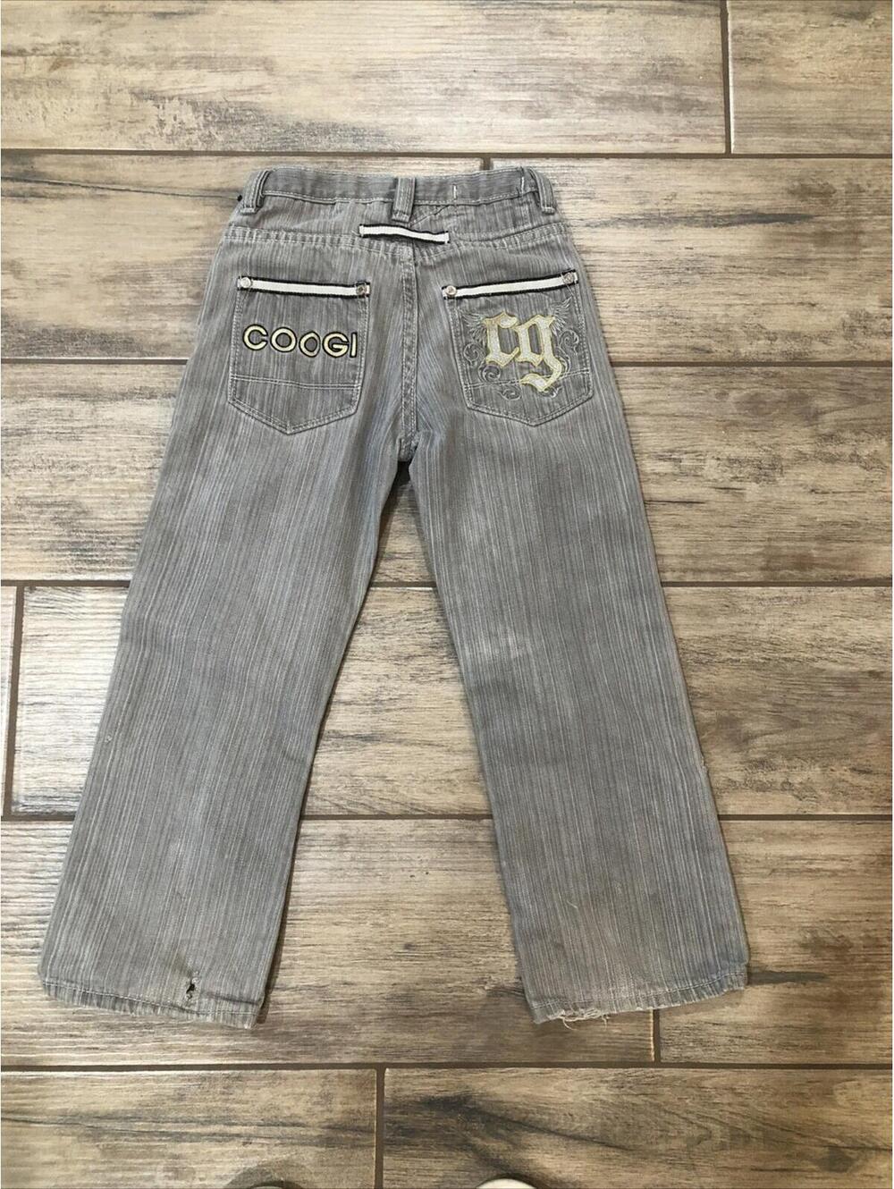 Child’s Size 7 Gray Wash COOGI Jeans - Picture 8 of 13